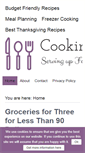 Mobile Screenshot of cookingmimi.com